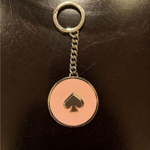 Kate Spade New York Keychain. Same front and back.